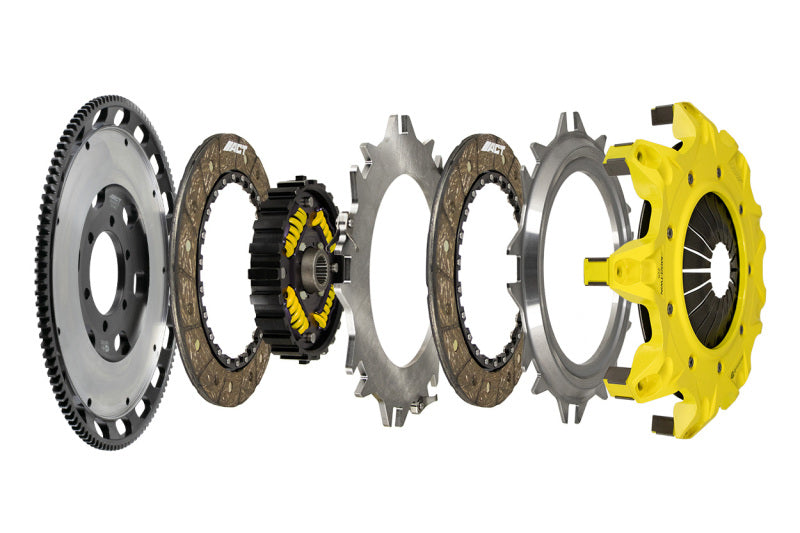 ACT 85-92 Mazda RX-7 FC Push Type Mod-Twin 225 HD Sprung Street Clutch Kit - Drivetrain
