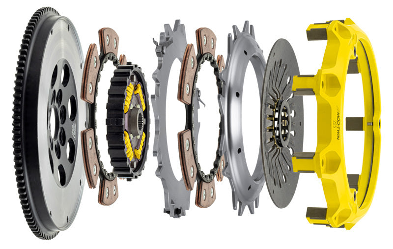 ACT EVO 10 5-Spd Only Mod Twin HD Race Kit Sprung Hub Torque Cap 895ft/lbs Not For Street - Drivetrain