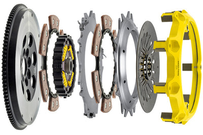 ACT EVO 10 5-Spd Only Mod Twin HD Race Kit Sprung Hub Torque Cap 895ft/lbs Not For Street - Drivetrain