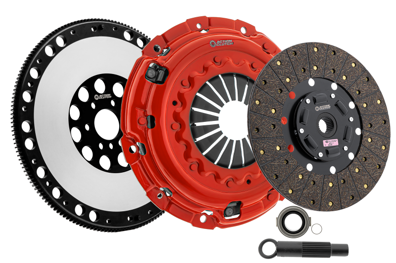 Action Clutch 09-14 Acura TSX 2.4L (K24) Stage 1 Kit (1OS) w/Lightened Flywheel - Drivetrain