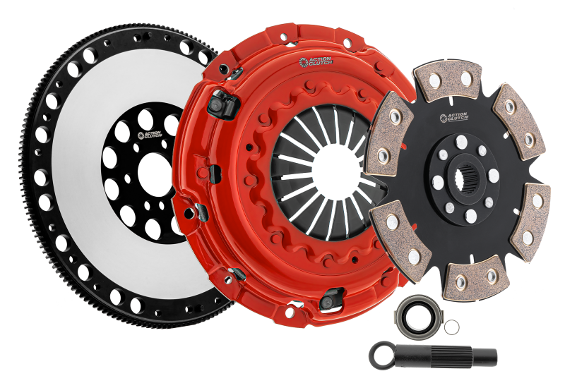 Action Clutch 12-15 Honda Civic Si 2.4L (K24Z7) Stage 4 Kit (1MD) w/Lightened Flywheel - Drivetrain