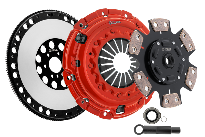 Action Clutch 12-15 Honda Civic Si 2.4L (K24Z7) Stage 5 Kit (2MS) w/Lightened Flywheel - Drivetrain