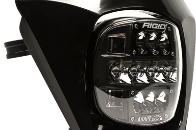 Rigid Adapt Xe Number Repl Plate White Black Snowmobile Collection