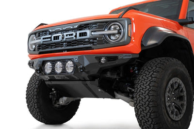 Addictive Desert Designs ADD 22-23 Ford Bronco Raptor Bomber Front Bumper - Bumpers Grilles & Guards