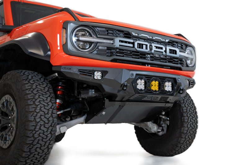 Addictive Desert Designs ADD 22-23 Ford Bronco Raptor Bomber Front Bumper - Bumpers Grilles & Guards