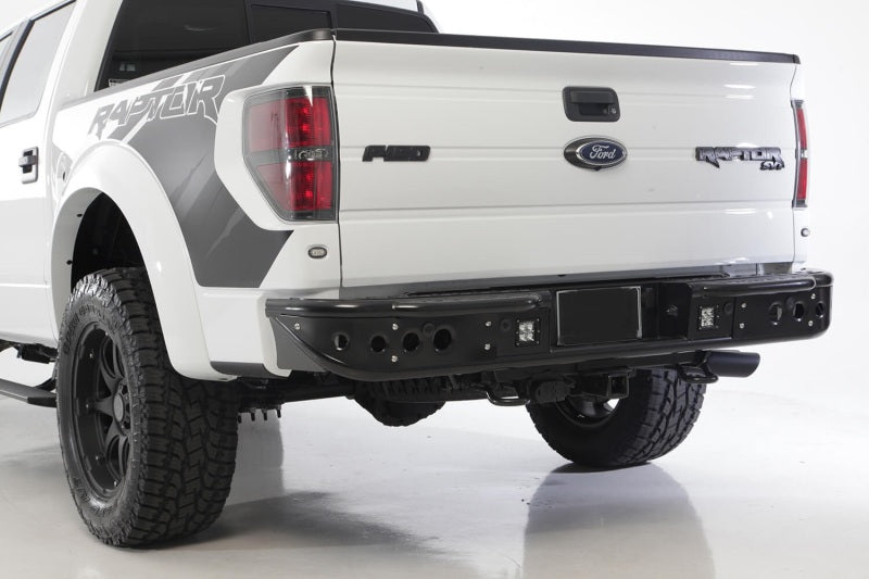 Addictive Desert Designs 10-14 Ford F-150 Raptor Venom Rear Bumper w/ Backup Sensor Cutouts - Bumpers Grilles & Guards