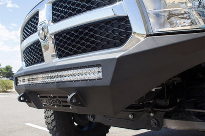 Addictive Desert Designs 13-18 Dodge RAM 1500 Stealth Fighter Front Bumper - Bumpers Grilles & Guards