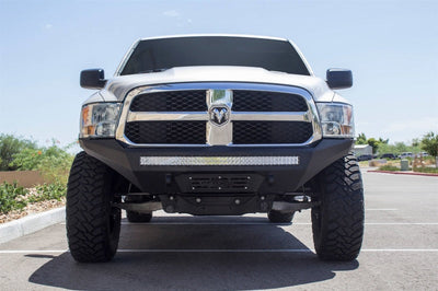Addictive Desert Designs 13-18 Dodge RAM 1500 Stealth Fighter Front Bumper - Bumpers Grilles & Guards