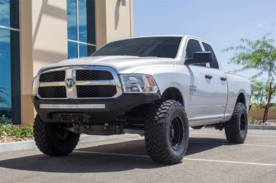 Addictive Desert Designs 13-18 Dodge RAM 1500 Stealth Fighter Front Bumper - Bumpers Grilles & Guards