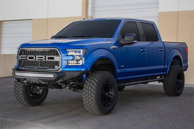 Addictive Desert Designs 15-17 Ford F-150 EcoBoost Stealth Fighter Front Bumper - Bumpers Grilles & Guards