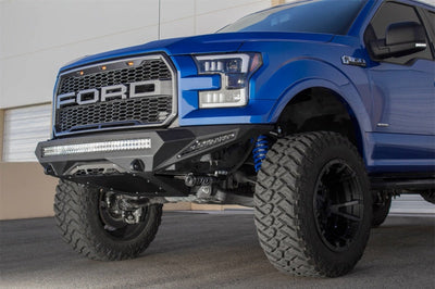 Addictive Desert Designs 15-17 Ford F-150 EcoBoost Stealth Fighter Front Bumper - Bumpers Grilles & Guards