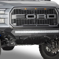 Addictive Desert Designs 15-17 Ford F-150 EcoBoost Stealth Fighter Front Bumper - Bumpers Grilles & Guards