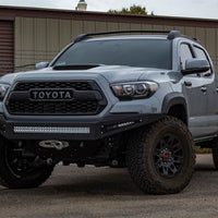 Addictive Desert Designs 16-18 Toyota Tacoma HoneyBadger Front Bumper - Bumpers Grilles & Guards