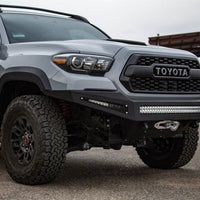 Addictive Desert Designs 16-18 Toyota Tacoma HoneyBadger Front Bumper - Bumpers Grilles & Guards