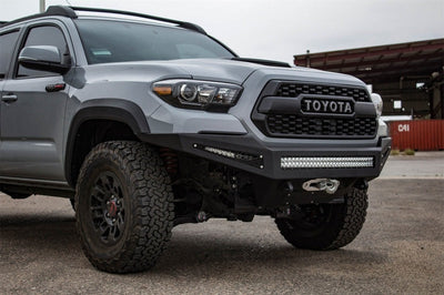 Addictive Desert Designs 16-18 Toyota Tacoma HoneyBadger Front Bumper - Bumpers Grilles & Guards