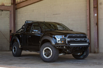 Addictive Desert Designs 17-18 Ford F-150 Raptor Race Series Chase Rack w/ 2017 Grill Pattern - Roofs & Roof Accessories