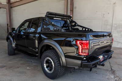 Addictive Desert Designs 17-18 Ford F-150 Raptor Race Series Chase Rack w/ 2017 Grill Pattern - Roofs & Roof Accessories
