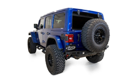 Addictive Desert Designs 18-23 Jeep Wrangler JL Stealth Fighter Rear Bumper - Bumpers Grilles & Guards