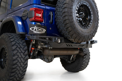 Addictive Desert Designs 18-23 Jeep Wrangler JL Stealth Fighter Rear Bumper - Bumpers Grilles & Guards