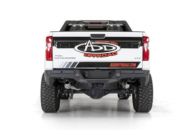 Addictive Desert Designs 2019-2020 Chevrolet Silverado 1500 Stealth Rear Bumper - Bumpers Grilles & Guards