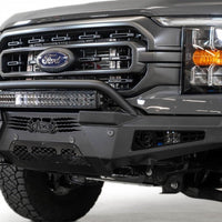 Addictive Desert Designs 2021 Ford F-150 HoneyBadger Front Bumper w/o Top Hoop - Bumpers Grilles & Guards