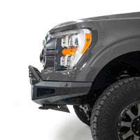 Addictive Desert Designs 2021 Ford F-150 HoneyBadger Front Bumper w/o Top Hoop - Bumpers Grilles & Guards