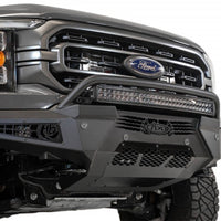Addictive Desert Designs 2021 Ford F-150 HoneyBadger Front Bumper w/o Top Hoop - Bumpers Grilles & Guards