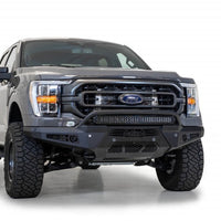 Addictive Desert Designs 2021 Ford F-150 HoneyBadger Front Bumper w/o Top Hoop - Bumpers Grilles & Guards