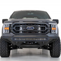 Addictive Desert Designs 2021 Ford F-150 Stealth Fighter Winch Front Bumper - Bumpers Grilles & Guards