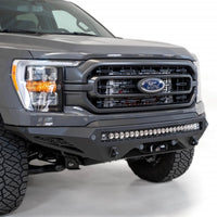 Addictive Desert Designs 2021 Ford F-150 Stealth Fighter Winch Front Bumper - Bumpers Grilles & Guards
