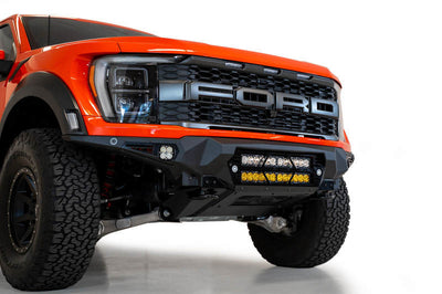 Addictive Desert Designs 2021+ Ford Raptor Bomber Front Bumper w/ Dual 20IN LED Mounts - Bumpers Grilles & Guards