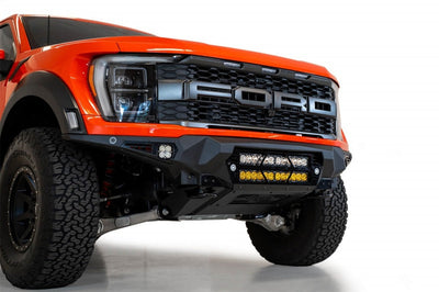 Addictive Desert Designs 2021+ Ford Raptor Bomber Front Bumper w/ Dual 20IN LED Mounts - Bumpers Grilles & Guards
