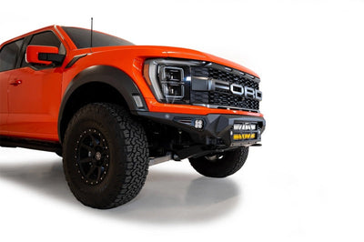 Addictive Desert Designs 2021+ Ford Raptor Bomber Front Bumper w/ Dual 20IN LED Mounts - Bumpers Grilles & Guards