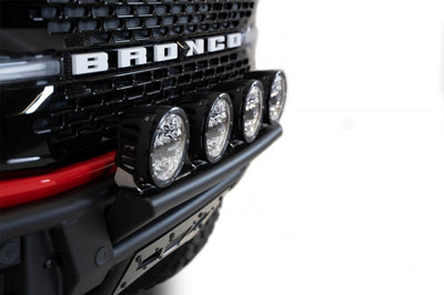 Addictive Desert Designs 21-22 Ford Bronco Pro Bolt-On Add-On Light Hoop - Lights