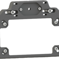 Atv Tek Adjustable License Plate Bracket W/ Led Light - Performance Products