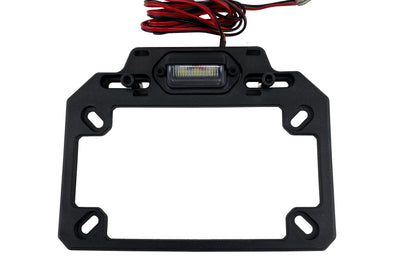 Atv Tek Adjustable License Plate Bracket W/ Led Light - Performance Products