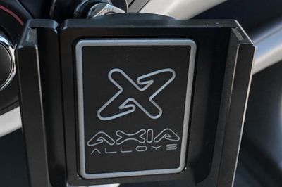 Axia Adjustable Phone Adhesive Surface Mount- Silver - Black - Atv Performance Products