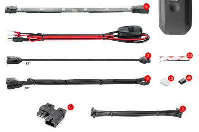 Xk Glow Advanced Accent Light App Kit 18pc - Harddrive Products