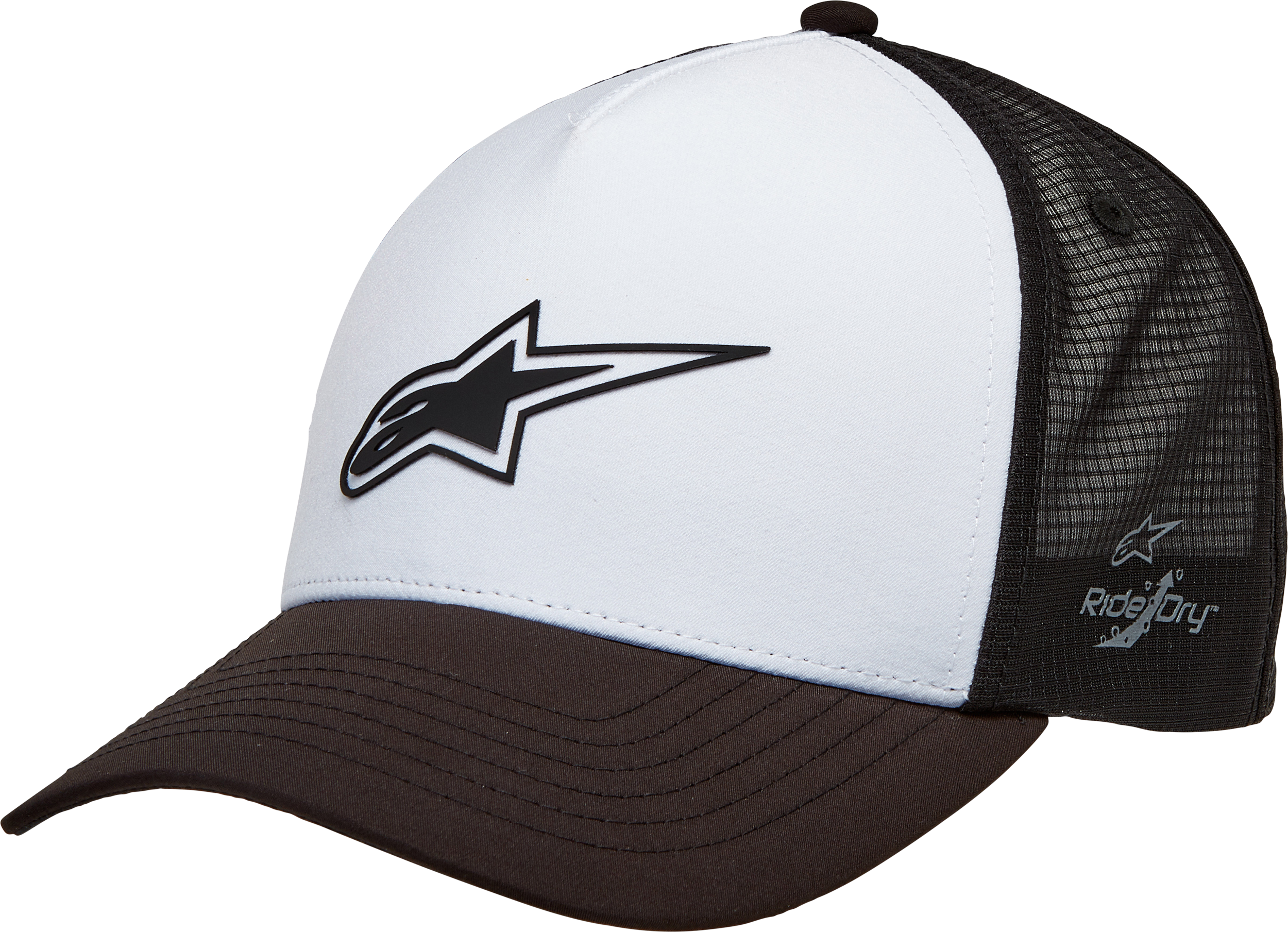 Alpinestars Advantage Tech Trucker White/black - White/Black / One Size Fits Most - Bicycle Collection