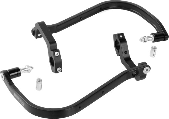 Zeta Adventure Armor Handguards Pr Black Hon - Street Collection