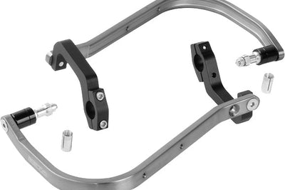 Zeta Adventure Armor Handguards Pr Black Hon - Titanium - Street Collection