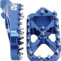 Flo Motorsports Adventure/snow Footpeg Blue - Black - Snowmobile Collection