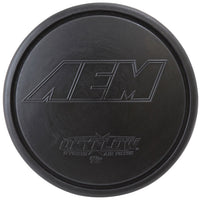 AEM Induction Dryflow Air Filter - Round Tapered - 2.75in Flange ID x 5.5in Base OD 4.75in Top 7.5in H - Filters