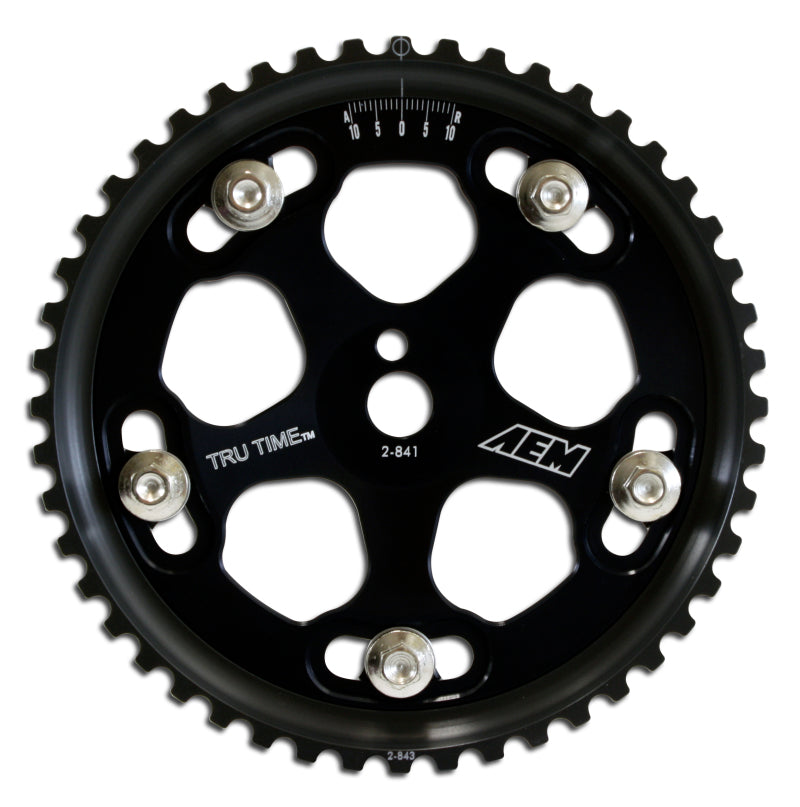 AEM Evo 8 & IX Black Tru-Time Cam Gear - Engine Components
