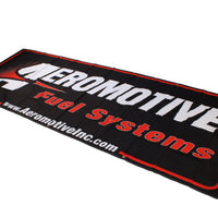 Aeromotive Banner - 32in x 92in (Black/Red) - Marketing