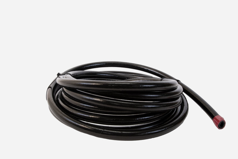 Aeromotive PTFE SS Braided Fuel Hose - Black Jacketed - AN-10 x 20ft - Fabrication