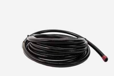 Aeromotive PTFE SS Braided Fuel Hose - Black Jacketed - AN-10 x 20ft - Fabrication
