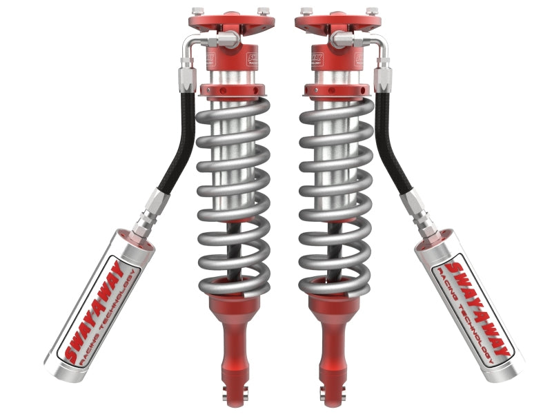 aFe 05-22 Toyota Tacoma / 03-09 4Runner V6 4L Sway-A-Way 2.5 Front Coilover Kit w/ Remote Reservoirs - Suspension