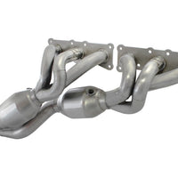 aFe 08-13 BMW 128i (E82/88) L6 3.0L Twisted Steel 304 Stainless Long Tube Header w/ Cat - Exhaust Mufflers & Tips