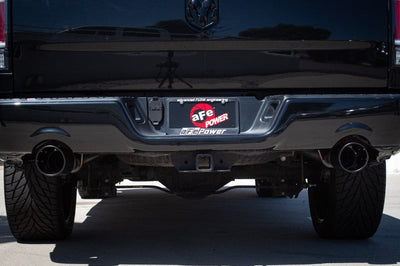 aFe 09-18 Ram 1500 V8 5.7L Hemi Gemini XV 3in 304 SS Cat-Back Exhaust w/ Black Tips - Mufflers &
